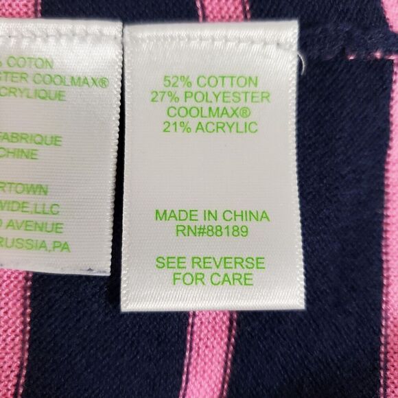 Lilly Pulitzer Maritime Stripe Fringe Sweater Size S Coolmax Pullover  Womens - Picture 9 of 10